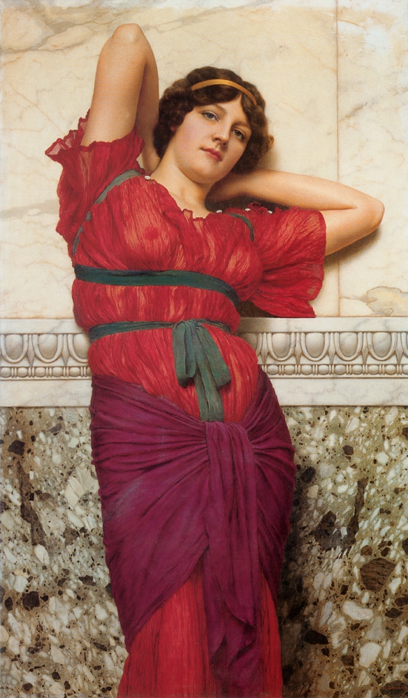 John William Godward (1861-1922) - Contemplation.JPG